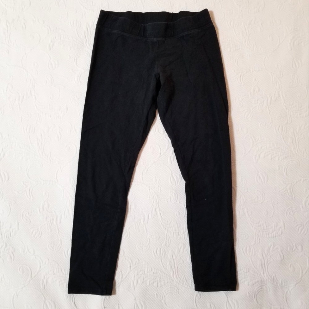 American Eagle Black Cotton Leggings